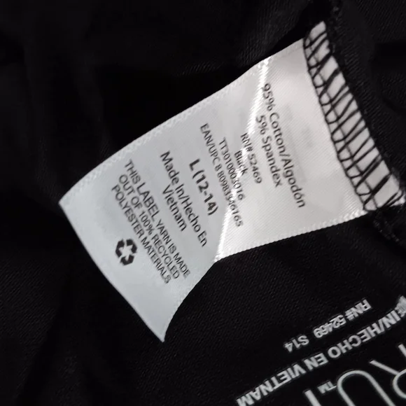 Time and Tru Classic Black Leggings - Picture 5 of 6